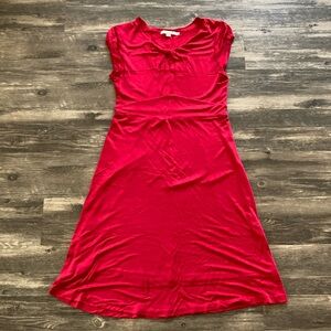 Red Boden Cap Sleeve Dress. Size 6